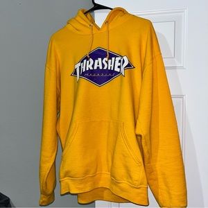 Thrasher Yellow Hoodie Size M Men